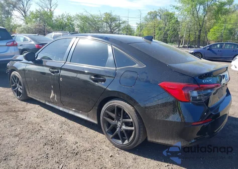 2022 Honda Civic Sport z USA, uszkodzony, nr VIN 2HGFE2F56NH606823